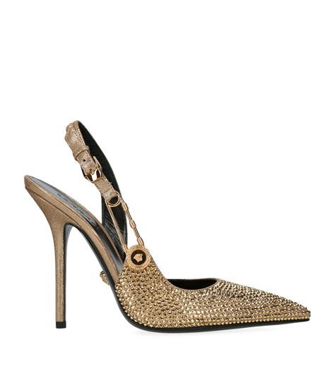 versace schuhe damen|versace women slingback shoes.